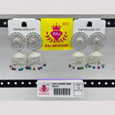 Raj Imitation Austrian And Beads Jhumki Earrings