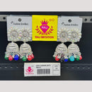 Raj Imitation Austrian And Beads Jhumki Earrings