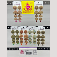 Raj Imitation Beads Jhumki Earrings