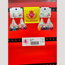 Raj Imitation Austrian And Beads Jhumki Earrings