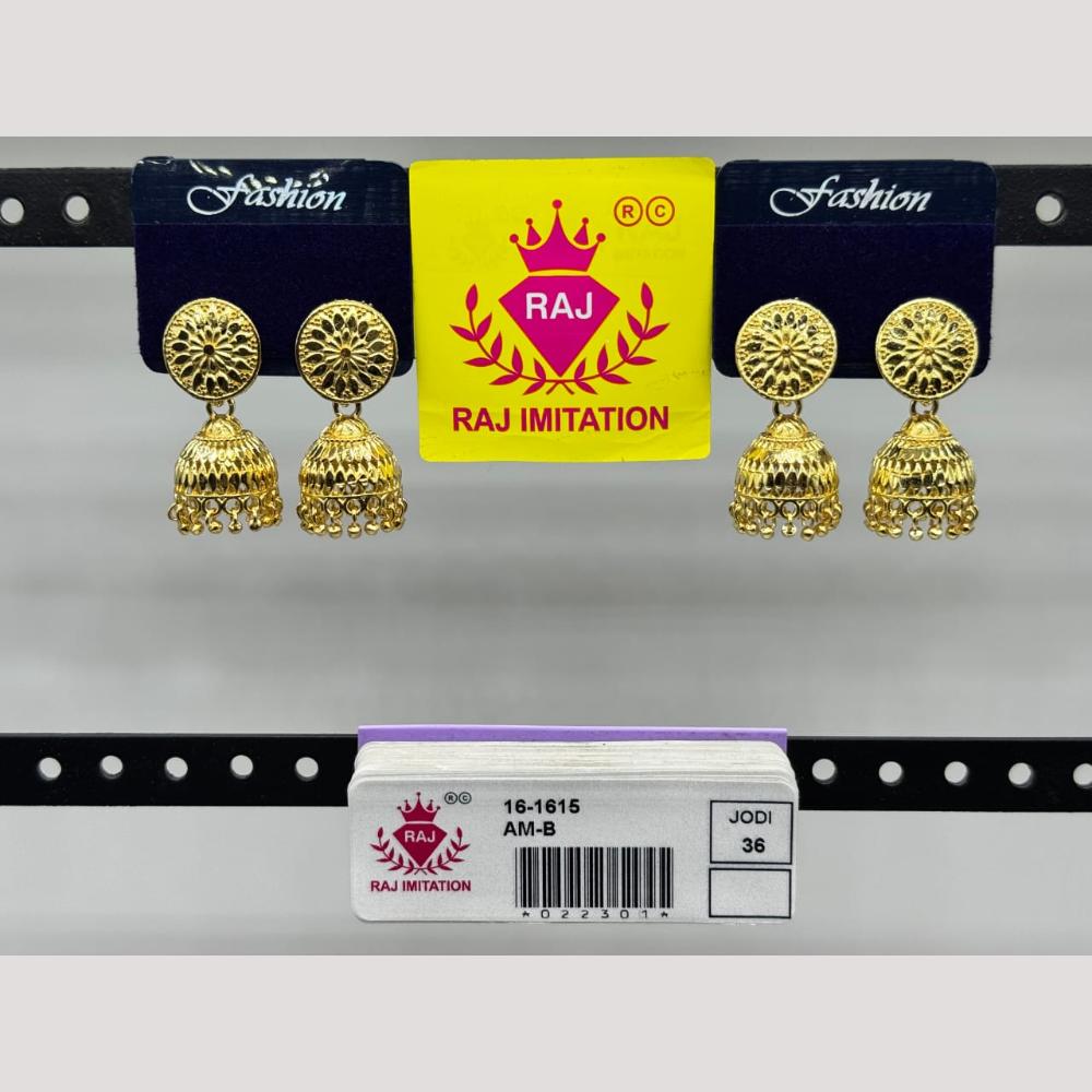 Raj Imitation Beads Jhumki Earrings