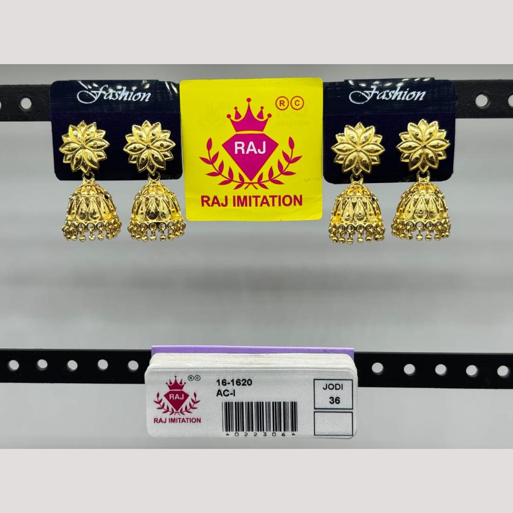Raj Imitation Beads Jhumki Earrings