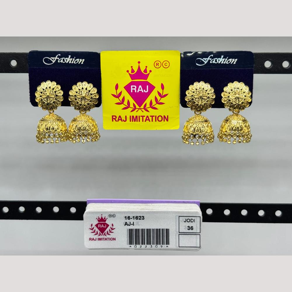 Raj Imitation Beads Jhumki Earrings
