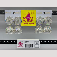 Raj Imitation Kundan Jhumki Earrings