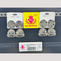 Raj Imitation Austrian And Beads Jhumki Earrings