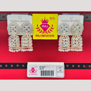 Raj Imitation Crystal Stone And Beads Jhumki Earrings