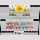 Raj Imitation Austrian And Beads Jhumki Earrings
