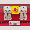Raj Imitation Austrian And Beads Jhumki Earrings