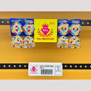 Raj Imitation Pota Stone And Beads Jhumki Earrings