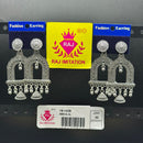 Raj Imitation Oxidised Plated Ghungroo Jhumki Earrings