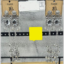 Raj Imitation Oxidised Plated Crystal Stone And Ghungroo Kashmiri Dangler Earrings (Pack of 12)