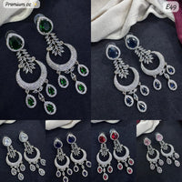 Tanish Art Jewellery American Diamond Dangler Earrings