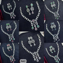 Tanish Art Jewellery AD Stone Necklace Set