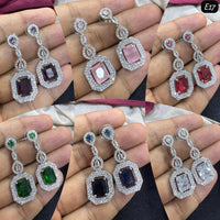 Tanish Art Jewellery timeless AD And Austrian Stone Dangler Earrings