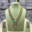 Tanish Art Jewellery Designer Kundan Stone Necklace Set