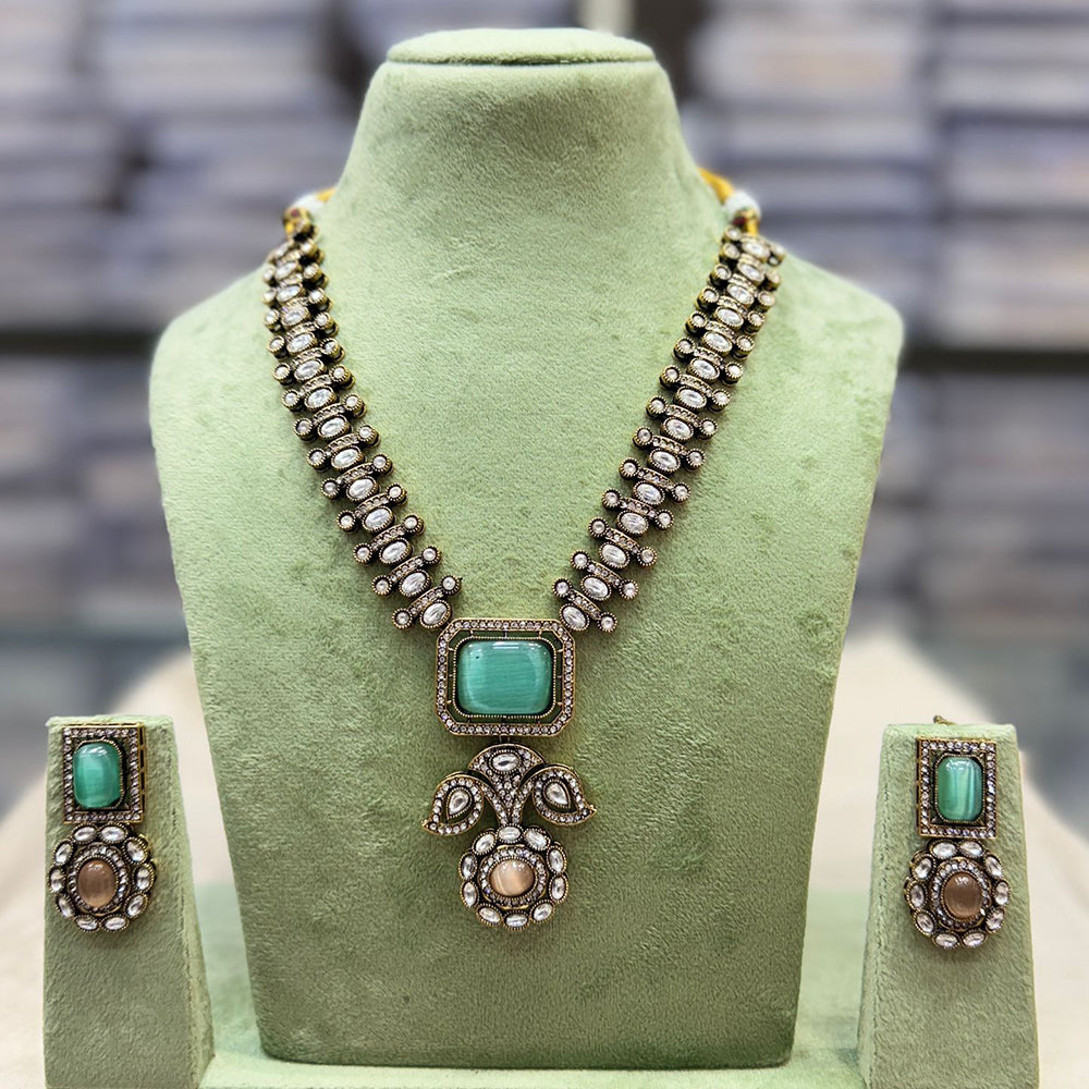Tanish Art Jewellery Designer Kundan Stone Necklace Set