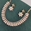 Tanish Art Jewellery Designer Polki Kundan Stone And Pearl Necklace Set
