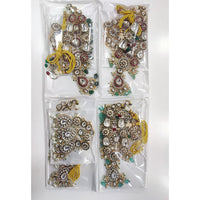 Tanish Art Jewellery Royal Kundan Stone Pearl And Beads Necklace Set