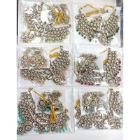 Tanish Art Jewellery Royal Kundan Stone Pearl And Beads Necklace Set