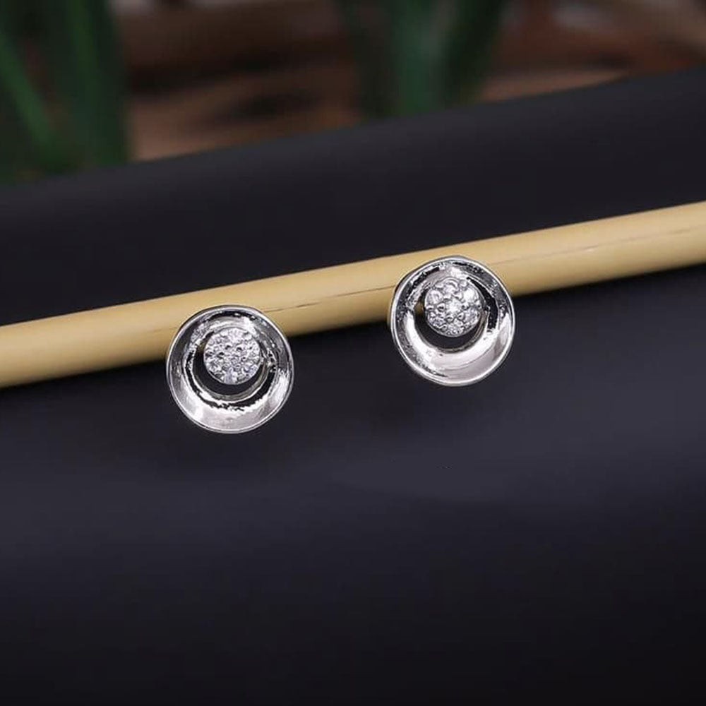 Tanish Art Jewellery Royal Austrian Stone Stud Earrings