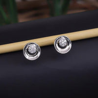 Tanish Art Jewellery Royal Austrian Stone Stud Earrings 