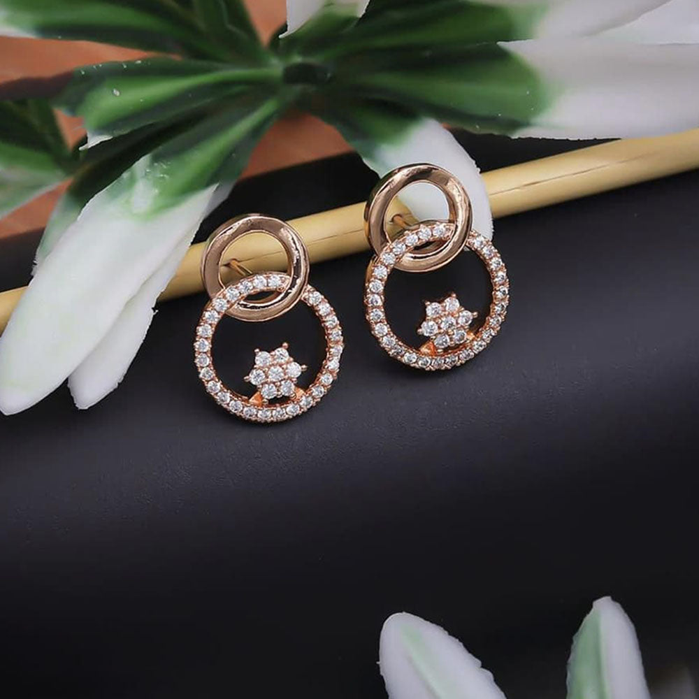 Tanish Art Jewellery Elegant Austrian Stone Designer Dangler Earrings