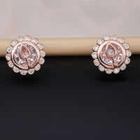 Tanish Art Jewellery Royal Austrian Stone Stud Earrings 