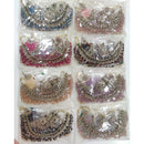 Tanish Art Jewellery Shimmering Crystal And Pearl Necklace Set
