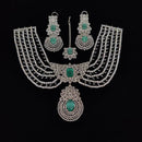 Tanish Art Jewellery Glamorous American Diamond Necklace Set