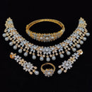 Tanish Art Jewellery Glamorous American Diamond Jewellery Combo Set