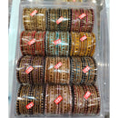 Tanish Art Jewellery Grand Austrian Stone Multi Color Traditional Bangles Set