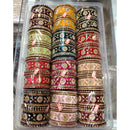 Tanish Art Jewellery Grand Austrian Stone Multi Color Traditional Bangles Set