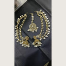 Tanish Art Jewellery Mirror Jhumki Earchains With Maangtika