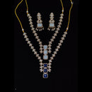 Tanish Art Jewellery Classic Polki Kundan And Austrian Stone Necklace Set
