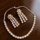 Tanish Art Jewellery Premium Pota Stone Ethnic Necklace Set