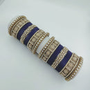 Tanish Art Jewellery Polki Kundan And Pearl Bridal Bangles Set