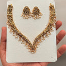 Tanish Art Jewellery Party Wear Pearl Necklace Set 