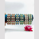 Tanish Art Jewellery Luxury American Diamond Bangles Set