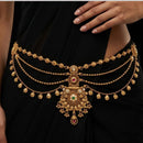 Tanish Art Jewellery Timeless Pota Stone And Pearls Kamarbandh