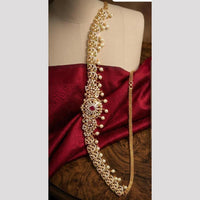 Tanish Art Jewellery Timeless Pota Stone And Pearls Kamarbandh