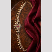 Tanish Art Jewellery Timeless Pota Stone And Pearls Kamarbandh