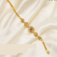 Tanish Art Jewellery Premium Austrian Stone Statement Bracelet 