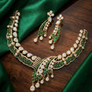 Tanish Art Jewellery Designer American Daimond Necklace Set