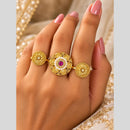 Tanish Art Jewellery Pota Stone Statement Ring