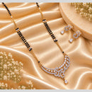 Tanish Art Jewellery Elegant Austrian Stone And Beads Mangalsutra Set