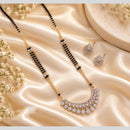Tanish Art Jewellery Elegant Austrian Stone And Beads Mangalsutra Set
