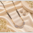 Tanish Art Jewellery Elegant Austrian Stone And Beads Mangalsutra Set