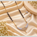 Tanish Art Jewellery Elegant Austrian Stone And Beads Mangalsutra Set