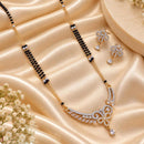 Tanish Art Jewellery Elegant Austrian Stone And Beads Mangalsutra Set