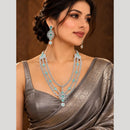 Tanish Art Jewellery Bridal Look American Daimond Necklace Set
